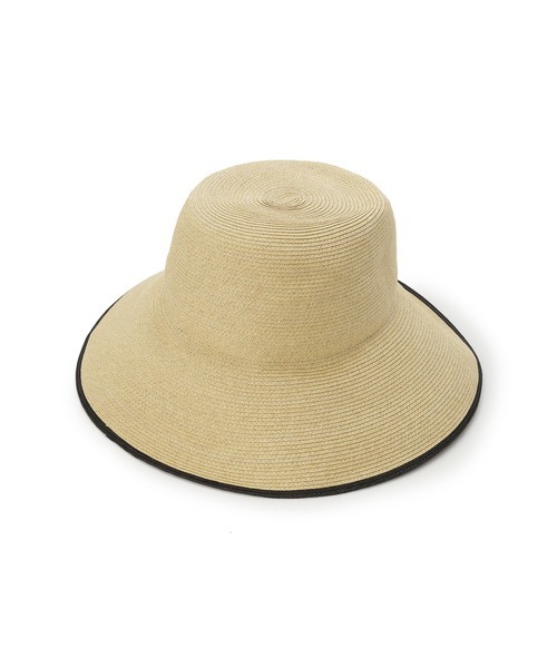 SNIDEL（スナイデル）の「バイカラーハット（ハット・レディース・ベージュ/ブラック・FREE）」の7枚目の写真
