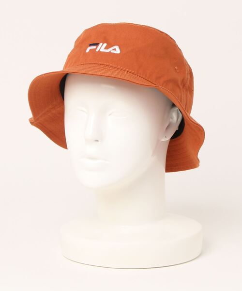 FILA（フィラ）の「FILA OC.TWILL BUCKET（ハット・メンズ・ホワイト/ブラック/ネイビー/マスタード/ダークパープル/ベージュ/ピンク/ブラウン/オレンジ・58cm）」の9枚目の写真
