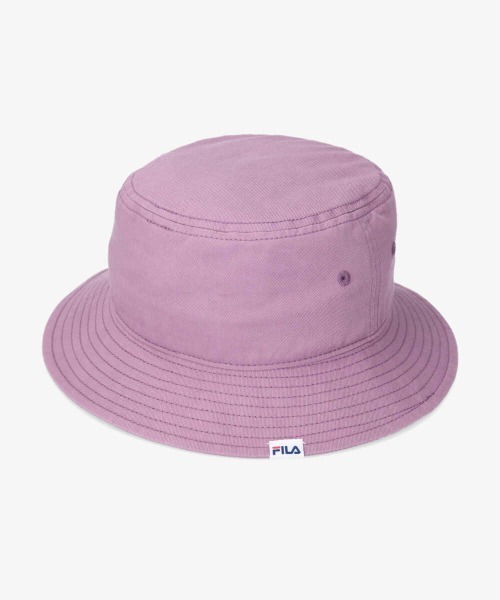 FILA（フィラ）の「FILA OC.TWILL BUCKET（ハット・メンズ・ホワイト/ブラック/ネイビー/マスタード/ダークパープル/ベージュ/ピンク/ブラウン/オレンジ・58cm）」の13枚目の写真