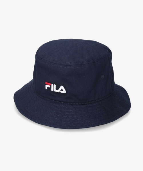 FILA（フィラ）の「FILA OC.TWILL BUCKET（ハット・メンズ・ホワイト/ブラック/ネイビー/マスタード/ダークパープル/ベージュ/ピンク/ブラウン/オレンジ・58cm）」の22枚目の写真