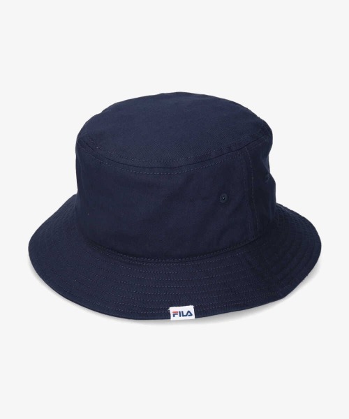 FILA（フィラ）の「FILA OC.TWILL BUCKET（ハット・メンズ・ホワイト/ブラック/ネイビー/マスタード/ダークパープル/ベージュ/ピンク/ブラウン/オレンジ・58cm）」の21枚目の写真