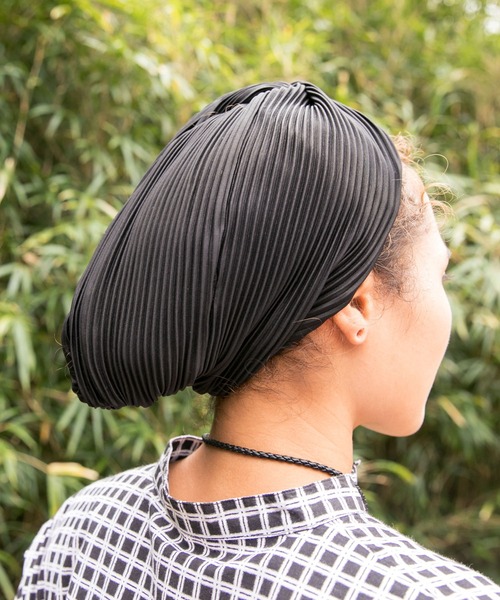 チャイハネ（チャイハネ）の「【チャイハネ】カミーロヘアバンド（ヘアバンド・レディース・ホワイト/ブラック/イエロー・FREE）」の7枚目の写真