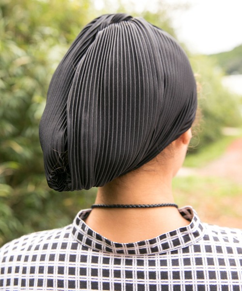 チャイハネ（チャイハネ）の「【チャイハネ】カミーロヘアバンド（ヘアバンド・レディース・ホワイト/ブラック/イエロー・FREE）」の8枚目の写真