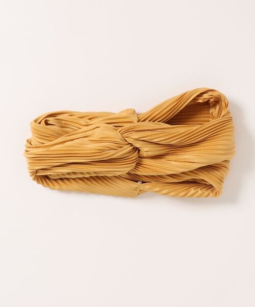 チャイハネ（チャイハネ）の「【チャイハネ】カミーロヘアバンド（ヘアバンド・レディース・ホワイト/ブラック/イエロー・FREE）」の10枚目の写真