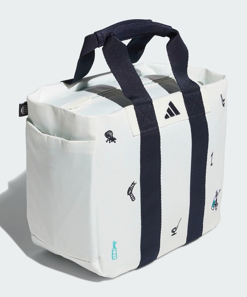 アディダス ゴルフ　トートバッグ adidas トートバッグ マルチカラードBOSプリント ラウンドバッグ