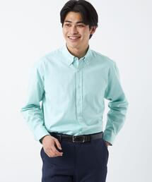 green label relaxing | コットン オックス GIZA86 80/2 リラックス ボタンダウン シャツ(シャツ/ブラウス)