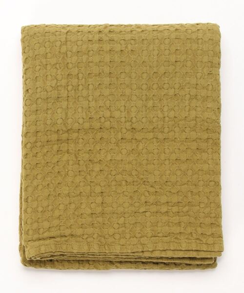 セール】ワッフルコットンブランケット（ブランケット）｜emesuelee