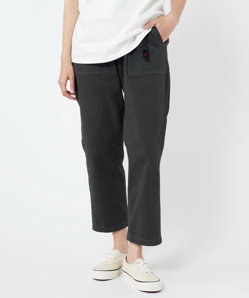 Gramicci（グラミチ）の「LOOSE TAPERED PANT｜ルーズテーパードパンツ UNISEX（その他パンツ・メンズ・ブラック/オリーブ/グレー系その他/ブラウン系その他/ベージュ系その他/グレイッシュベージュ/ネイビー系/グリーン系その他/チャコールグレー/ライトベージュ/ライトオリーブ/ライトグレー/ブルーグレー/オートミール/グレー系その他5/グリーン系その他5/セージグリーン・S/M/L/XL/XXL/XS）」の2枚目の写真