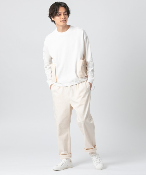 PARROTT CANVAS(パロットキャンバス)の「PARROTT CANVAS/パロットキャンバス フリスコイージーパンツ(その他パンツ・レディース・ネイビー/ネイビー系/キナリ/グリーン/モカ/イエロー/ブルー・M/L/S)」の17枚目の写真