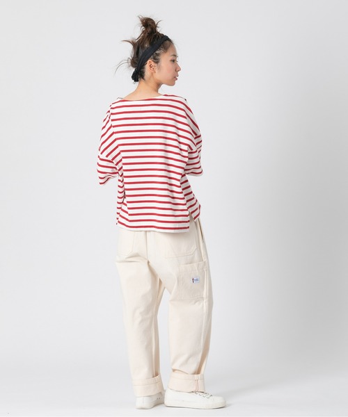 PARROTT CANVAS(パロットキャンバス)の「PARROTT CANVAS/パロットキャンバス フリスコイージーパンツ(その他パンツ・レディース・ネイビー/ネイビー系/キナリ/グリーン/モカ/イエロー/ブルー・M/L/S)」の19枚目の写真