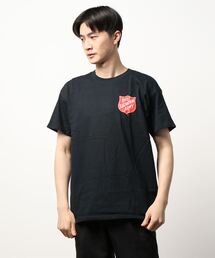 【THE SALVATION ARMY/サルヴェ―ションアーミ】T-SHIRT WITH SHIELD FRONT&BACK(UN)