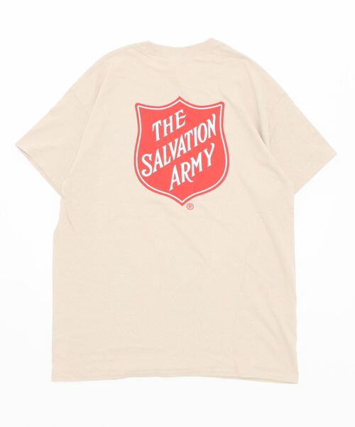 tone(トーン)の「【THE SALVATION ARMY/サルヴェ―ションアーミ】T-SHIRT WITH SHIELD FRONT&BACK(UN)(Tシャツ/カットソー・メンズ・ホワイト/ブラック/ネイビー/ベージュ・MEDIUM/X-LARGE/LARGE)」の9枚目の写真