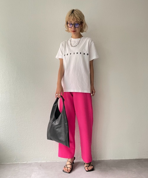 CIAOPANIC(チャオパニック)の「カラーベーカーパンツ(その他パンツ・レディース・ブラック/ピンク/イエロー/ブルー・SMALL/MEDIUM)」の19枚目の写真