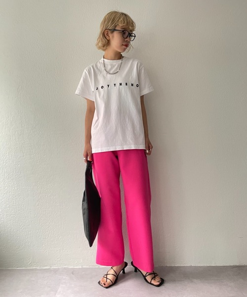 CIAOPANIC(チャオパニック)の「カラーベーカーパンツ(その他パンツ・レディース・ブラック/ピンク/イエロー/ブルー・SMALL/MEDIUM)」の20枚目の写真