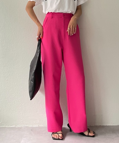 CIAOPANIC(チャオパニック)の「カラーベーカーパンツ(その他パンツ・レディース・ブラック/ピンク/イエロー/ブルー・SMALL/MEDIUM)」の18枚目の写真