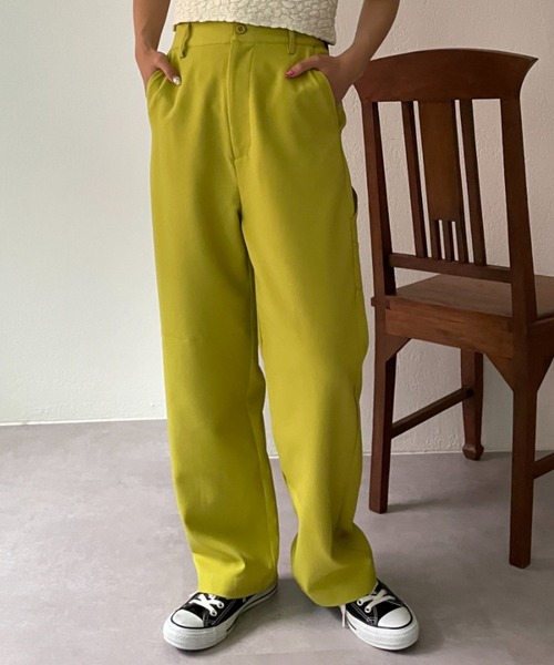 CIAOPANIC(チャオパニック)の「カラーベーカーパンツ(その他パンツ・レディース・ブラック/ピンク/イエロー/ブルー・SMALL/MEDIUM)」の15枚目の写真