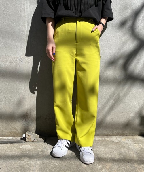 CIAOPANIC(チャオパニック)の「カラーベーカーパンツ(その他パンツ・レディース・ブラック/ピンク/イエロー/ブルー・SMALL/MEDIUM)」の17枚目の写真