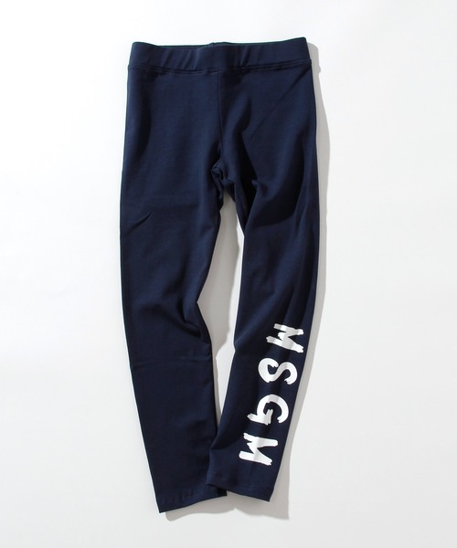 MSGM（エムエスジーエム）の「MSGM(エムエスジーエム)Kids & Junior ストレッチパンツレギンス（その他パンツ・キッズ・レッド/フューシャピンク/ネイビー/ブラック・4Y/6Y/10Y/8Y/14Y）」の3枚目の写真