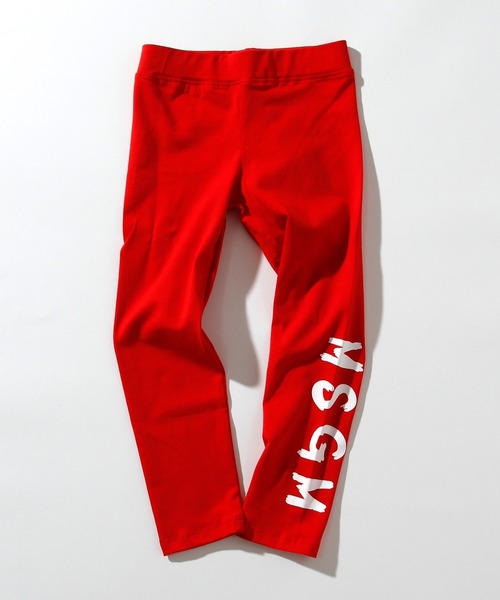 MSGM（エムエスジーエム）の「MSGM(エムエスジーエム)Kids & Junior ストレッチパンツレギンス（その他パンツ・キッズ・レッド/フューシャピンク/ネイビー/ブラック・4Y/6Y/10Y/8Y/14Y）」の4枚目の写真