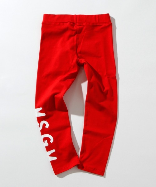MSGM（エムエスジーエム）の「MSGM(エムエスジーエム)Kids & Junior ストレッチパンツレギンス（その他パンツ・キッズ・レッド/フューシャピンク/ネイビー/ブラック・4Y/6Y/10Y/8Y/14Y）」の8枚目の写真
