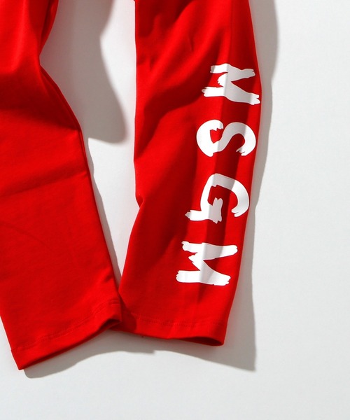 MSGM（エムエスジーエム）の「MSGM(エムエスジーエム)Kids & Junior ストレッチパンツレギンス（その他パンツ・キッズ・レッド/フューシャピンク/ネイビー/ブラック・4Y/6Y/10Y/8Y/14Y）」の10枚目の写真