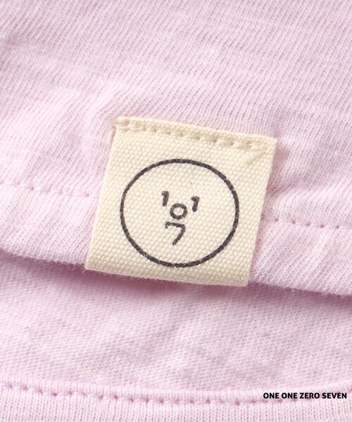 apres les cours（アプレレクール）の「1107 HELLO ONSEN Tシャツ（Tシャツ/カットソー・キッズ・サックスブルー/イエロー/パープル/オフホワイト・100/120/130/110/80/90）」の21枚目の写真