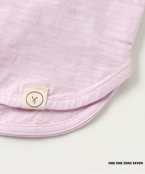 apres les cours（アプレレクール）の「1107 HELLO ONSEN Tシャツ（Tシャツ/カットソー・キッズ・サックスブルー/イエロー/パープル/オフホワイト・100/120/130/110/80/90）」の20枚目の写真