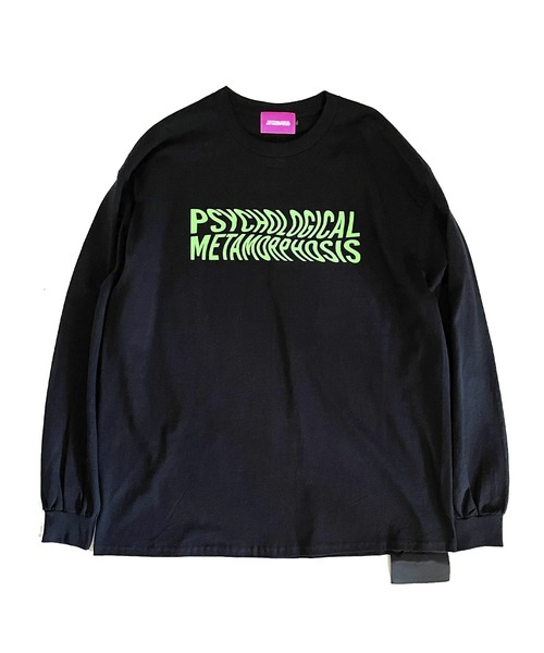 PSYCHOLOGICAL METAMORPHOSIS(サイコロジカルメタモーフォーセス)の「PLMP×Gurin. LS TEE 02(Tシャツ/カットソー・メンズ・ホワイト/ブラック/オレンジ・XXL/M/XL/L)」の19枚目の写真