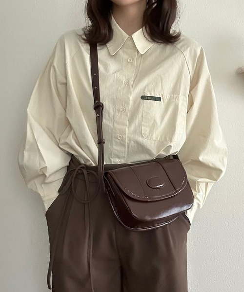 Cham.（チャム）の「ウエストリボンワイドパンツ（その他パンツ・レディース・ブラック/ベージュ/ブラウン・F）」の22枚目の写真