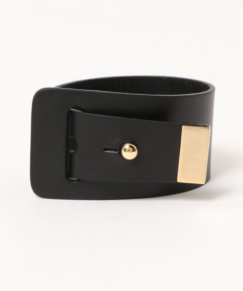 L.H.P(エルエイチピー)の「Raffins/ラフィンズ/ベルトバングル(バングル/リストバンド・レディース・ホワイト/ブラック/ブラウン/キャメル/ワイン・FREE)」の3枚目の写真