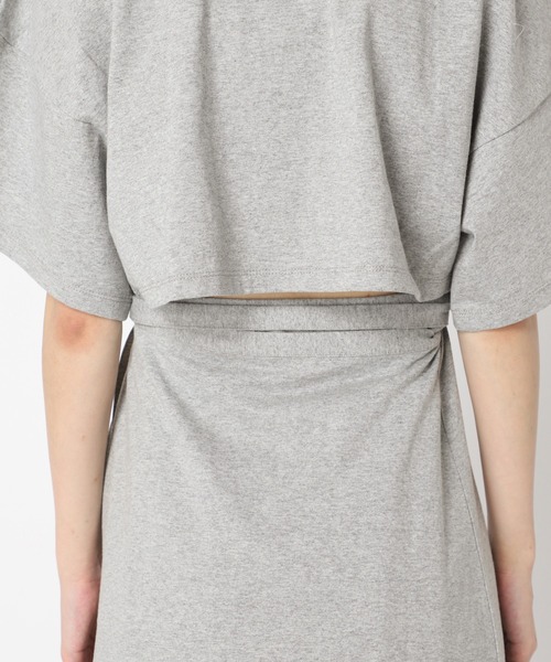 U by SPICK&SPAN（ユーバイスピックアンドスパン）の「2WAYカシュクールドレス◆（ワンピース・レディース・ブラック/ベージュ/グレー・FREE）」の10枚目の写真