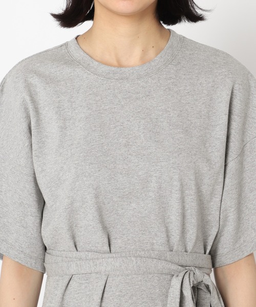 U by SPICK&SPAN（ユーバイスピックアンドスパン）の「2WAYカシュクールドレス◆（ワンピース・レディース・ブラック/ベージュ/グレー・FREE）」の6枚目の写真
