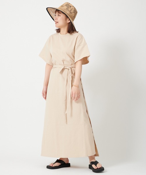 U by SPICK&SPAN（ユーバイスピックアンドスパン）の「2WAYカシュクールドレス◆（ワンピース・レディース・ブラック/ベージュ/グレー・FREE）」の12枚目の写真