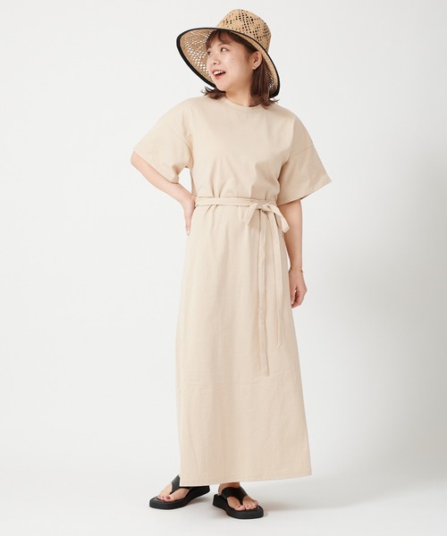 U by SPICK&SPAN（ユーバイスピックアンドスパン）の「2WAYカシュクールドレス◆（ワンピース・レディース・ブラック/ベージュ/グレー・FREE）」の21枚目の写真