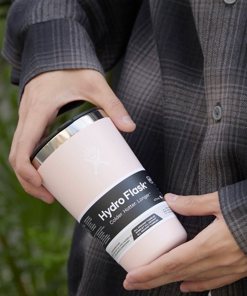 HYDRO FLASK（ハイドロフラスク）の「HydroFlask/ハイドロフラスク DRINKWARE 16oz ALL AROUND TUMBLER ブランドロゴ 二重壁真空断熱技術 タンブラー 保冷/保温 2026年春夏（グラス/マグカップ/タンブラー・メンズ・ホワイト/ブラック/ブルー/ライトブルー/ブルー系その他/マジェンタ/ブルー系/インディゴブルー/ブルー系その他2/ピンク/クリーム/オレンジ/モカ/パープル/ライトベージュ/グリーン/ピンク系/グレー/オートミール/レッド/ライトパープル・FREE）」の17枚目の写真