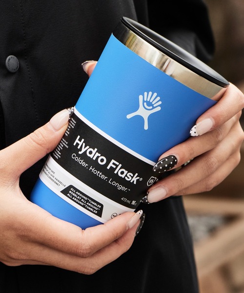 HYDRO FLASK（ハイドロフラスク）の「HydroFlask/ハイドロフラスク DRINKWARE 16oz ALL AROUND TUMBLER ブランドロゴ 二重壁真空断熱技術 タンブラー 保冷/保温 2026年春夏（グラス/マグカップ/タンブラー・メンズ・ホワイト/ブラック/ブルー/ライトブルー/ブルー系その他/マジェンタ/ブルー系/インディゴブルー/ブルー系その他2/ピンク/クリーム/オレンジ/モカ/パープル/ライトベージュ/グリーン/ピンク系/グレー/オートミール/レッド/ライトパープル・FREE）」の13枚目の写真