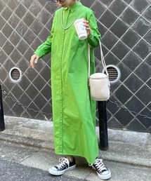 CIAOPANIC | ２サイズ展開あり、ロングシャツワンピース(ワンピース)