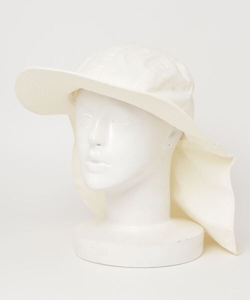 BURLAP OUTFITTER(バーラップアウトフィッター)の「SUN SHADE HAT / サンシェイド ハット(ハット・メンズ・オフホワイト/ブラック/ブラウン/オリーブドラブ・ONE SIZE)」の2枚目の写真