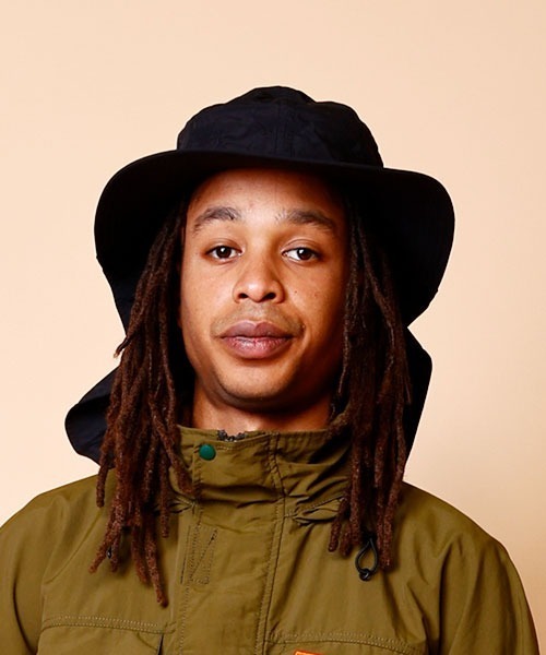 BURLAP OUTFITTER(バーラップアウトフィッター)の「SUN SHADE HAT / サンシェイド ハット(ハット・メンズ・オフホワイト/ブラック/ブラウン/オリーブドラブ・ONE SIZE)」の3枚目の写真