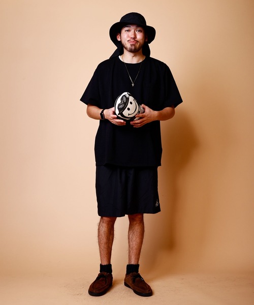 BURLAP OUTFITTER(バーラップアウトフィッター)の「SUN SHADE HAT / サンシェイド ハット(ハット・メンズ・オフホワイト/ブラック/ブラウン/オリーブドラブ・ONE SIZE)」の7枚目の写真