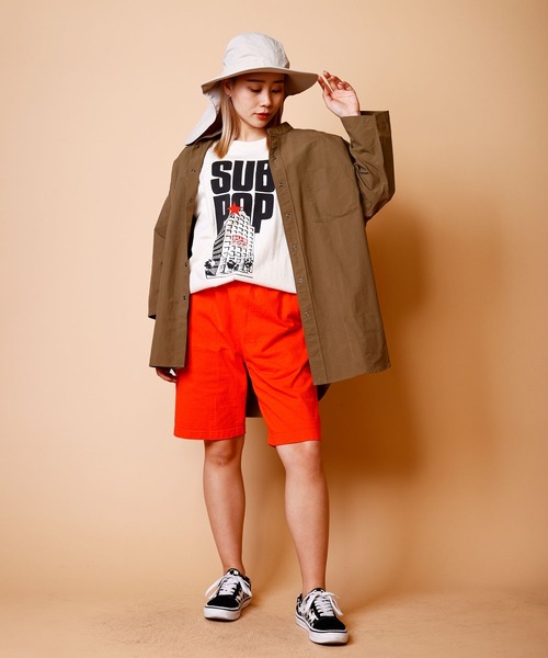 BURLAP OUTFITTER(バーラップアウトフィッター)の「SUN SHADE HAT / サンシェイド ハット(ハット・メンズ・オフホワイト/ブラック/ブラウン/オリーブドラブ・ONE SIZE)」の14枚目の写真