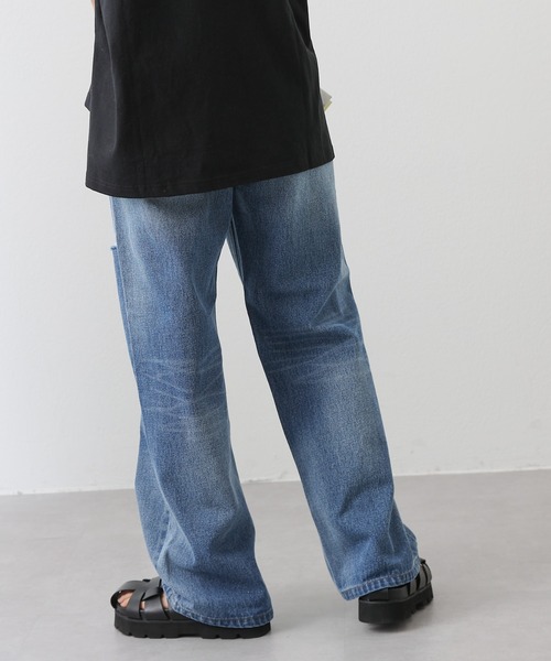 COLONY 2139（コロニートゥーワンスリーナイン）の「クラッシュデニム（デニムパンツ・レディース・ブラック/ブルー・FREE）」の4枚目の写真