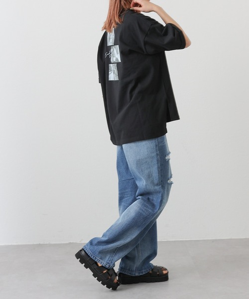 COLONY 2139（コロニートゥーワンスリーナイン）の「クラッシュデニム（デニムパンツ・レディース・ブラック/ブルー・FREE）」の8枚目の写真