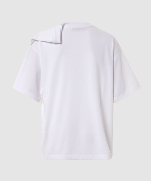 Y/Project(ワイプロジェクト)の「CLASSIC CLIP SHOULDER T-SHIRT(Tシャツ/カットソー・メンズ・ホワイト・M/L/XL/XXL)」の2枚目の写真