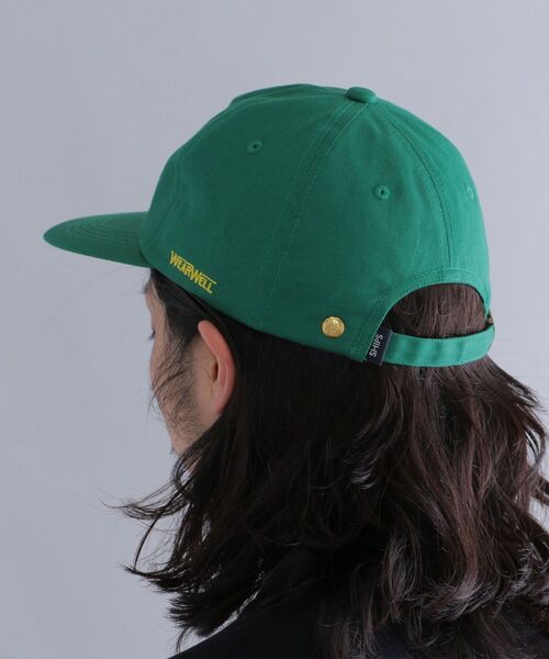 SHIPS（シップス）の「*【SHIPS別注】WEARWELL: ワンポイント ロゴ 5パネル ベースボール キャップ（キャップ・メンズ・ネイビー/レッド/グリーン・ONE SIZE）」の14枚目の写真
