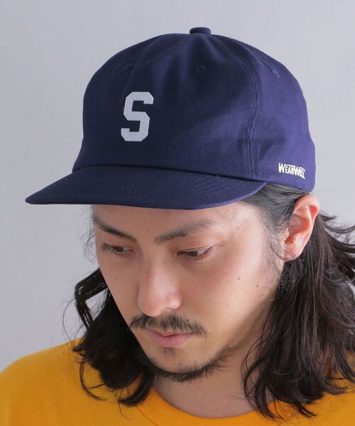 SHIPS（シップス）の「*【SHIPS別注】WEARWELL: ワンポイント ロゴ 5パネル ベースボール キャップ（キャップ・メンズ・ネイビー/レッド/グリーン・ONE SIZE）」の16枚目の写真