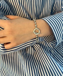 ボールチェーンマンテルブレスレット