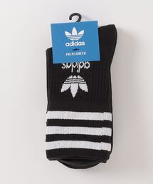 adidas | 【adidas/アディダス】ワンポイント オリジナルスロゴ刺繍 リブラインソックス/ 3Pセット/ アディダスオリジナルス(ソックス/靴下)