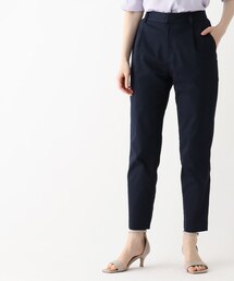 index | 透け防止テーパードパンツ【WEB限定サイズ】(その他パンツ)