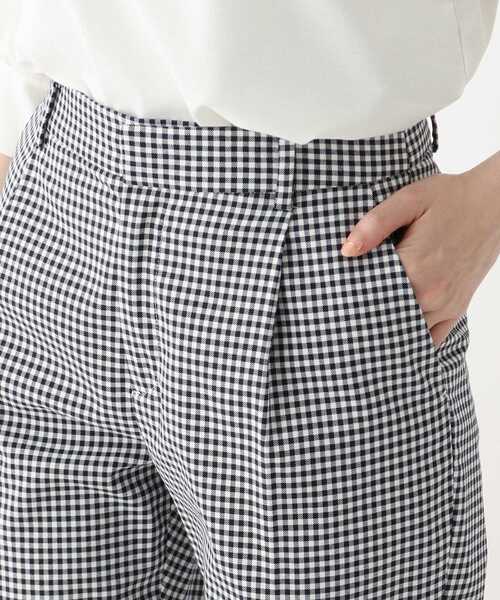 index(インデックス)の「◆透け防止テーパードパンツ【WEB限定サイズ】(その他パンツ・レディース・ブラック系1/ホワイト系/ネイビー/ライトグレー・40/42/38/36)」の8枚目の写真